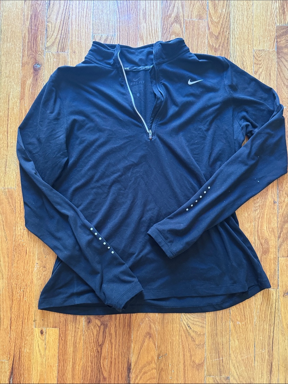 Nike Black Quarter-Zip Performance Top